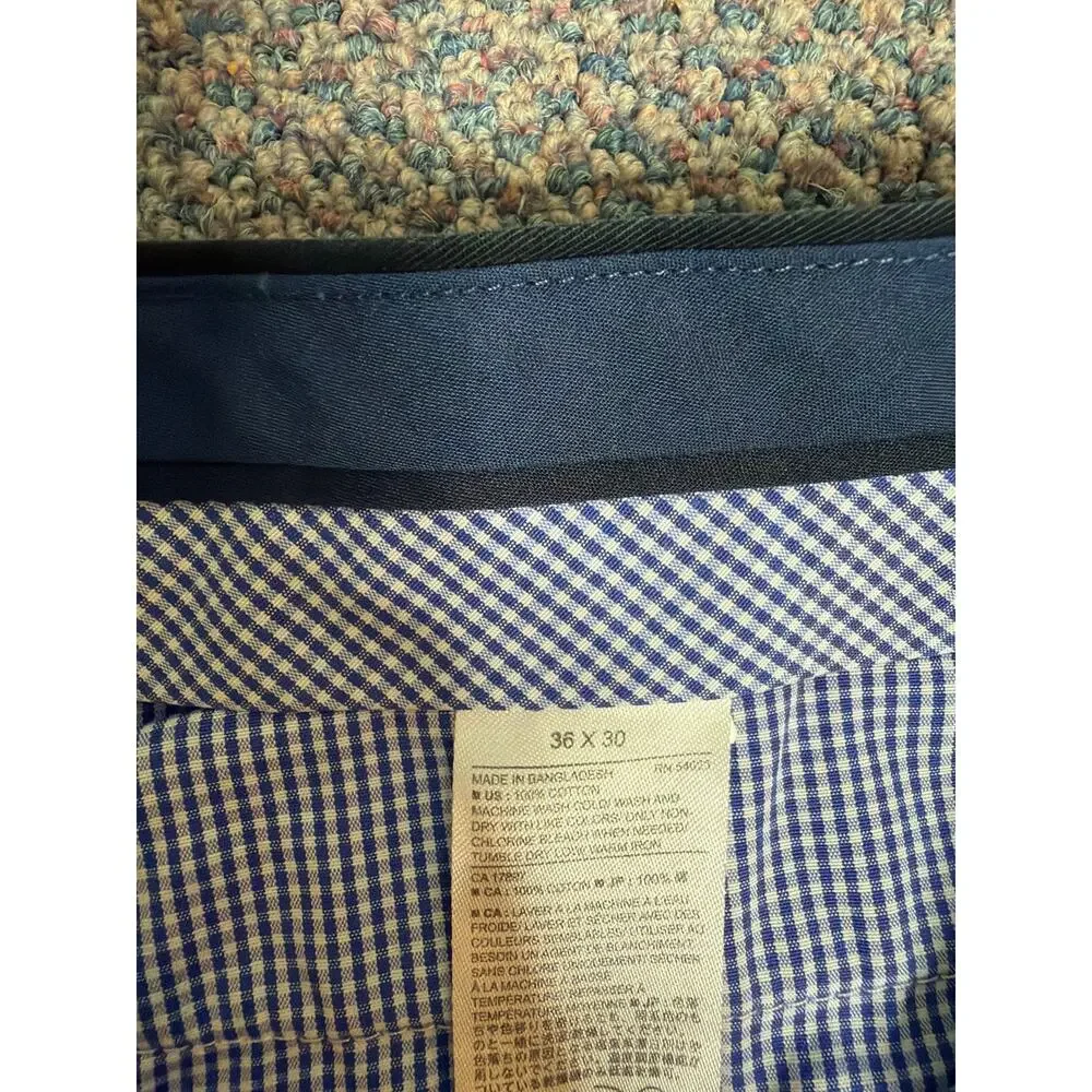Banana Republic Non Iron Tailored Slim Black Pant 36x30